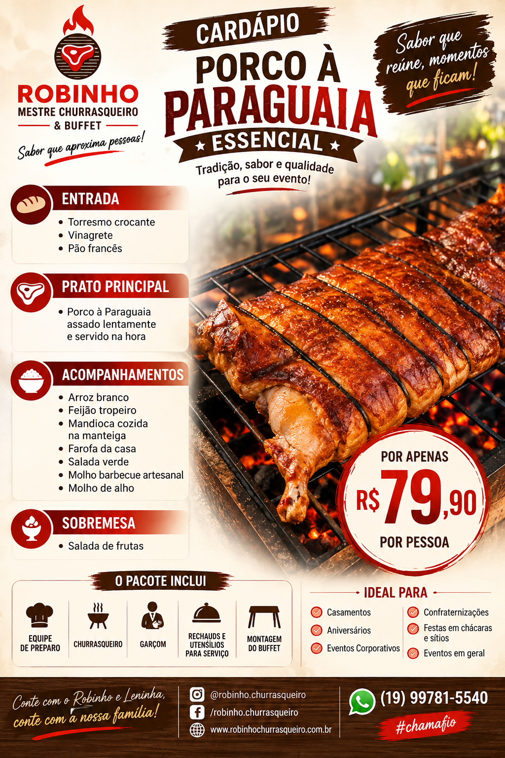 Porco à Paraguaia Essencial